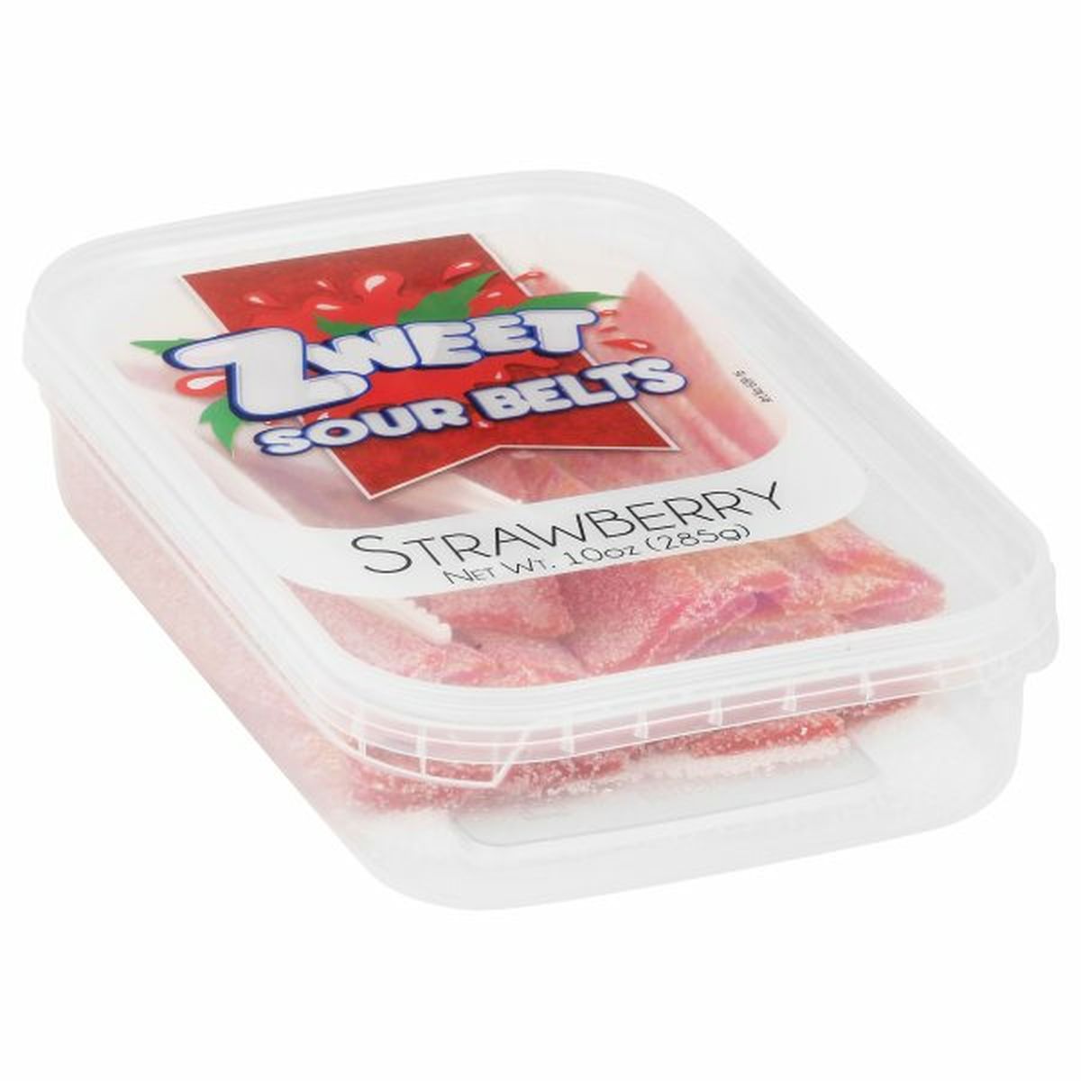 Calories in Zweet Sour Belts, Strawberry
