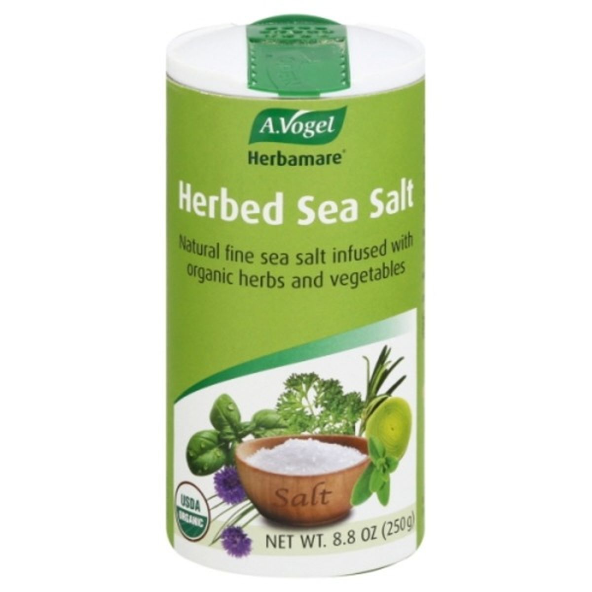 Calories in Herbamare A.Vogel Sea Salt, Herbed