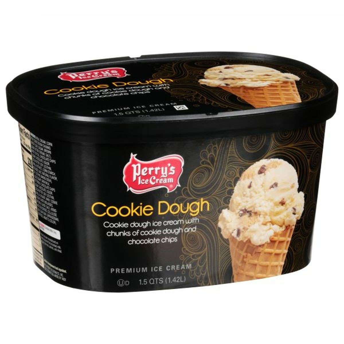 Calories in Perry's Ice Cream Premium, Cookie Dough