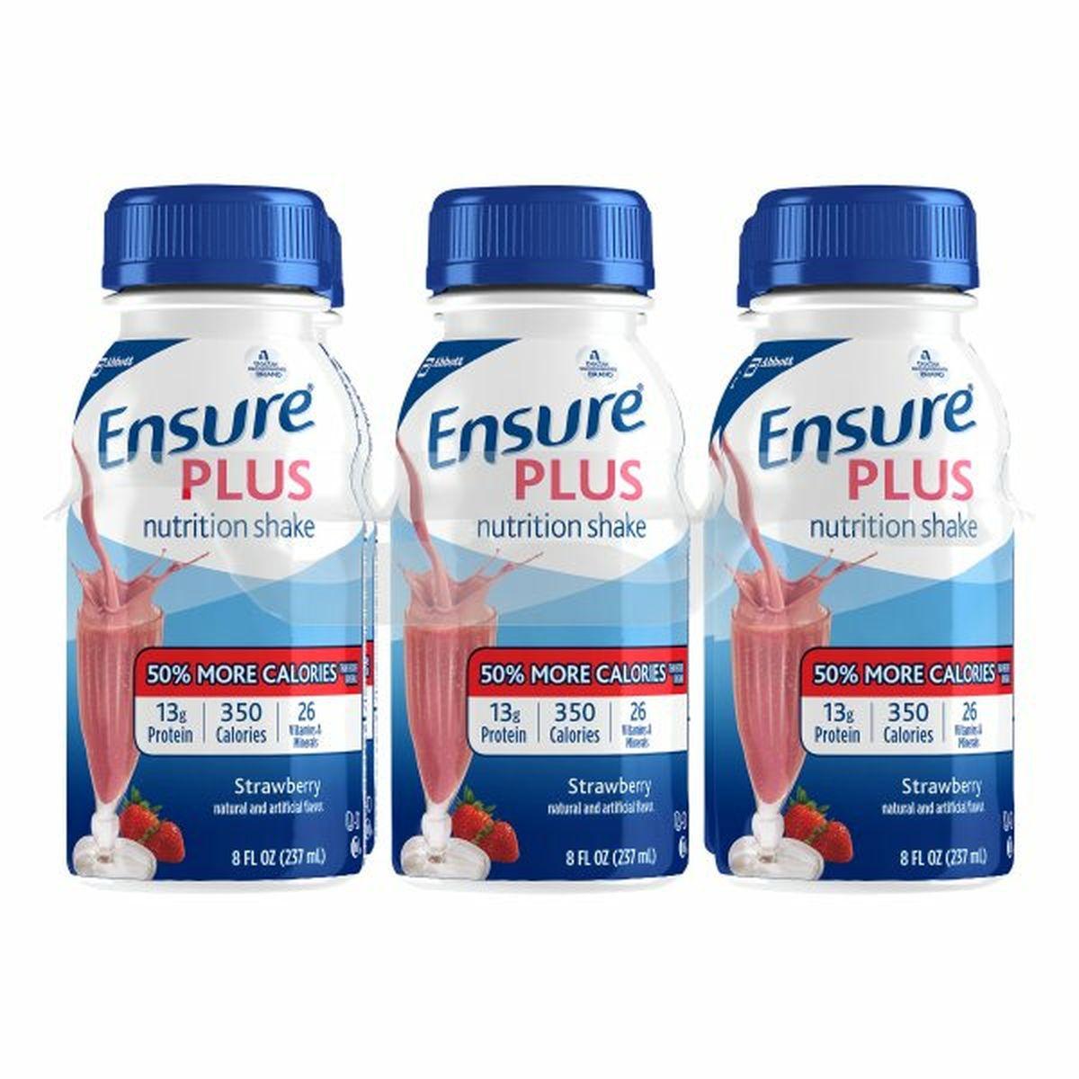 Calories in Ensure Nutrition Shake, Strawberry