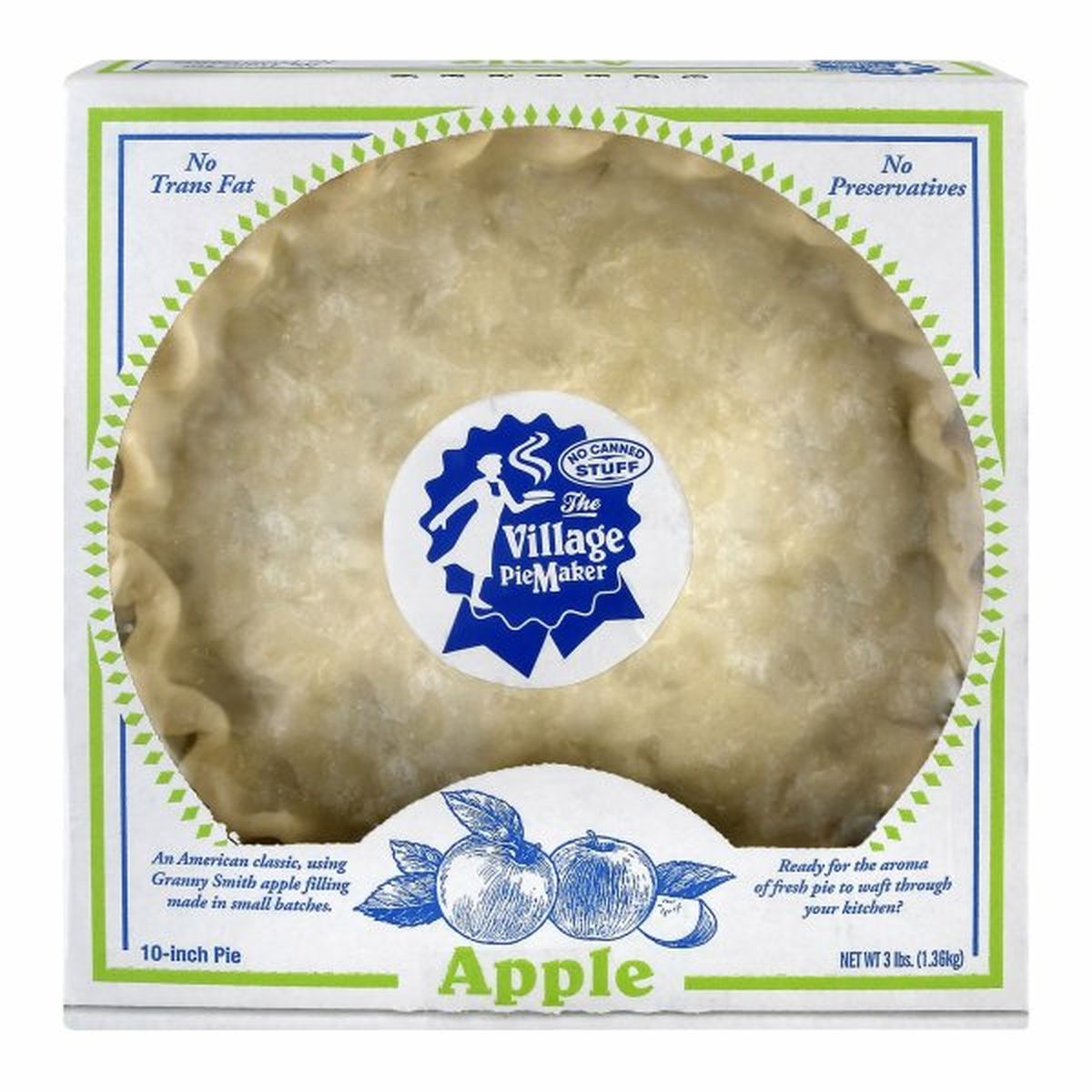 Calories in Village PieMaker Pie, Apple, 10-Inch