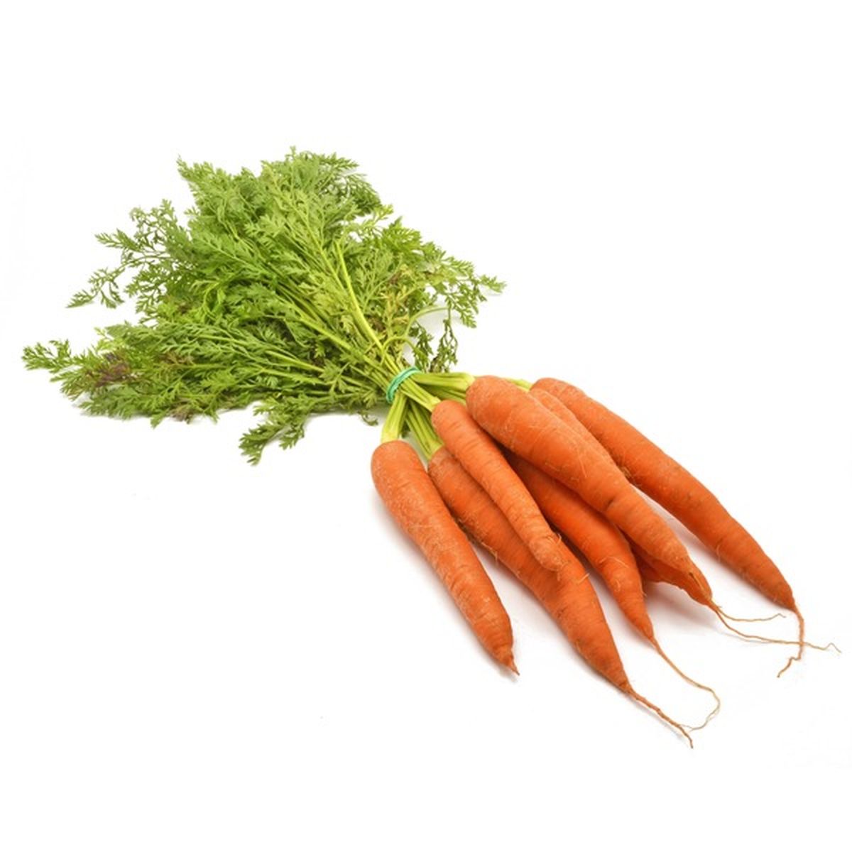 Blanched carrots