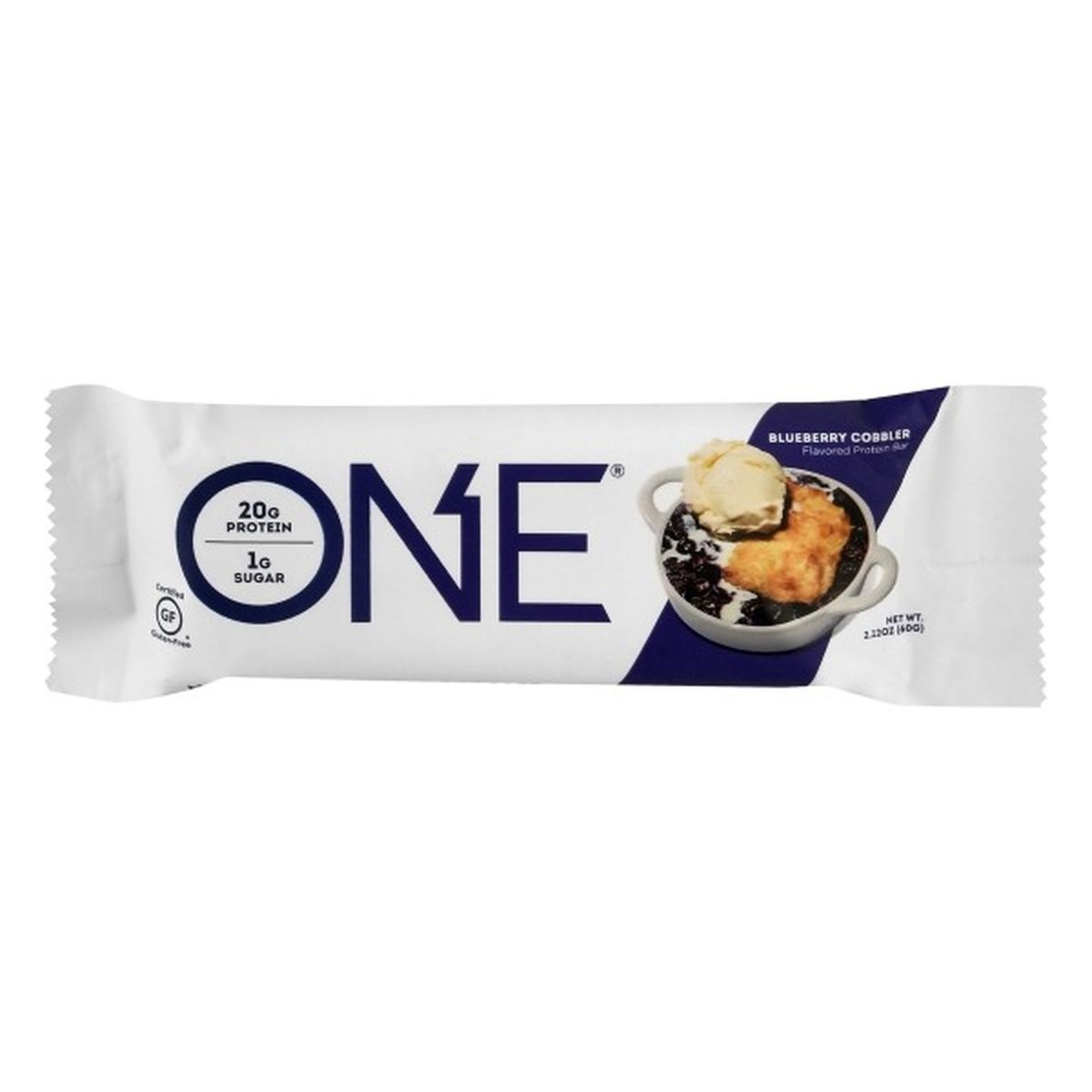Calories in One Protein Bar, Blueberry Cobbler Flavored