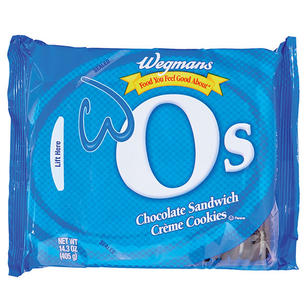 Calories in Wegmans Original W O's: CrÃ¨me-Filled Chocolate Sandwich Cookies