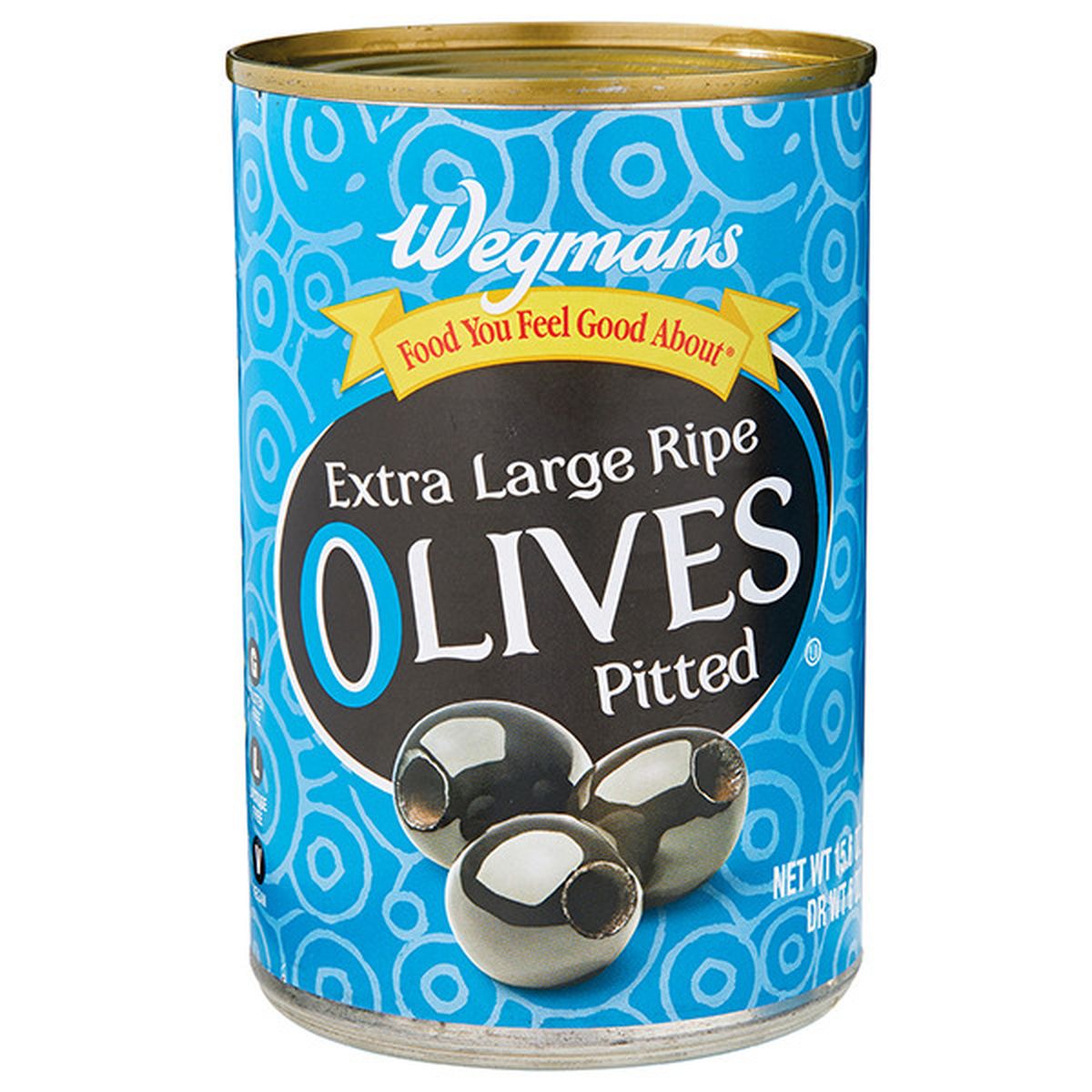 Calories in Wegmans Extra Large Ripe Pitted Black Olives
