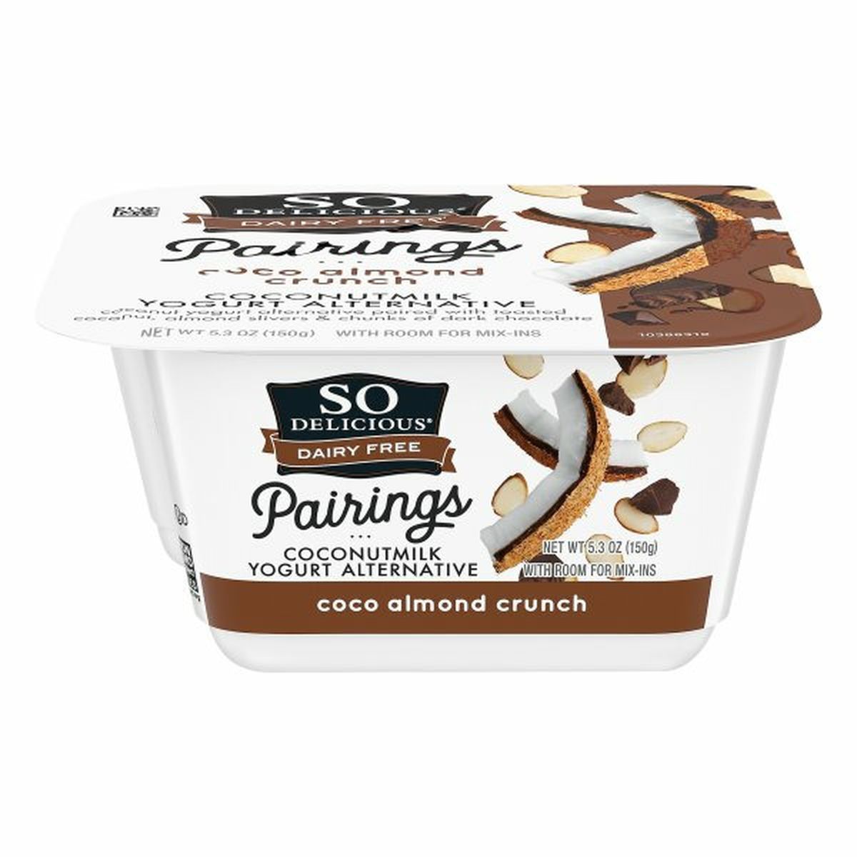 Calories in So Delicious Pairings Yogurt Alternative, Coconutmilk, Coco Almond Crunch
