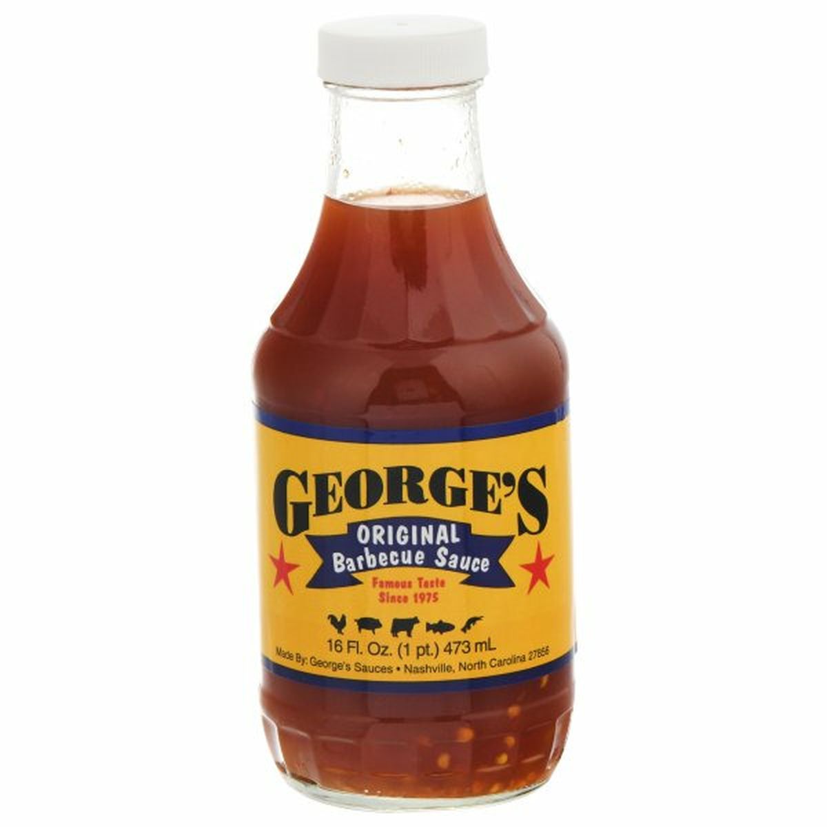 Calories in George's Barbecue Sauce, Original