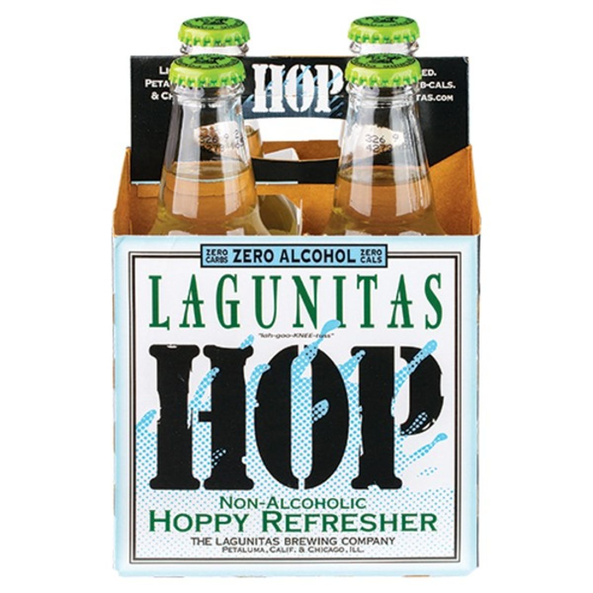Calories in Lagunitas Hoppy Refresher  4/12 oz bottles