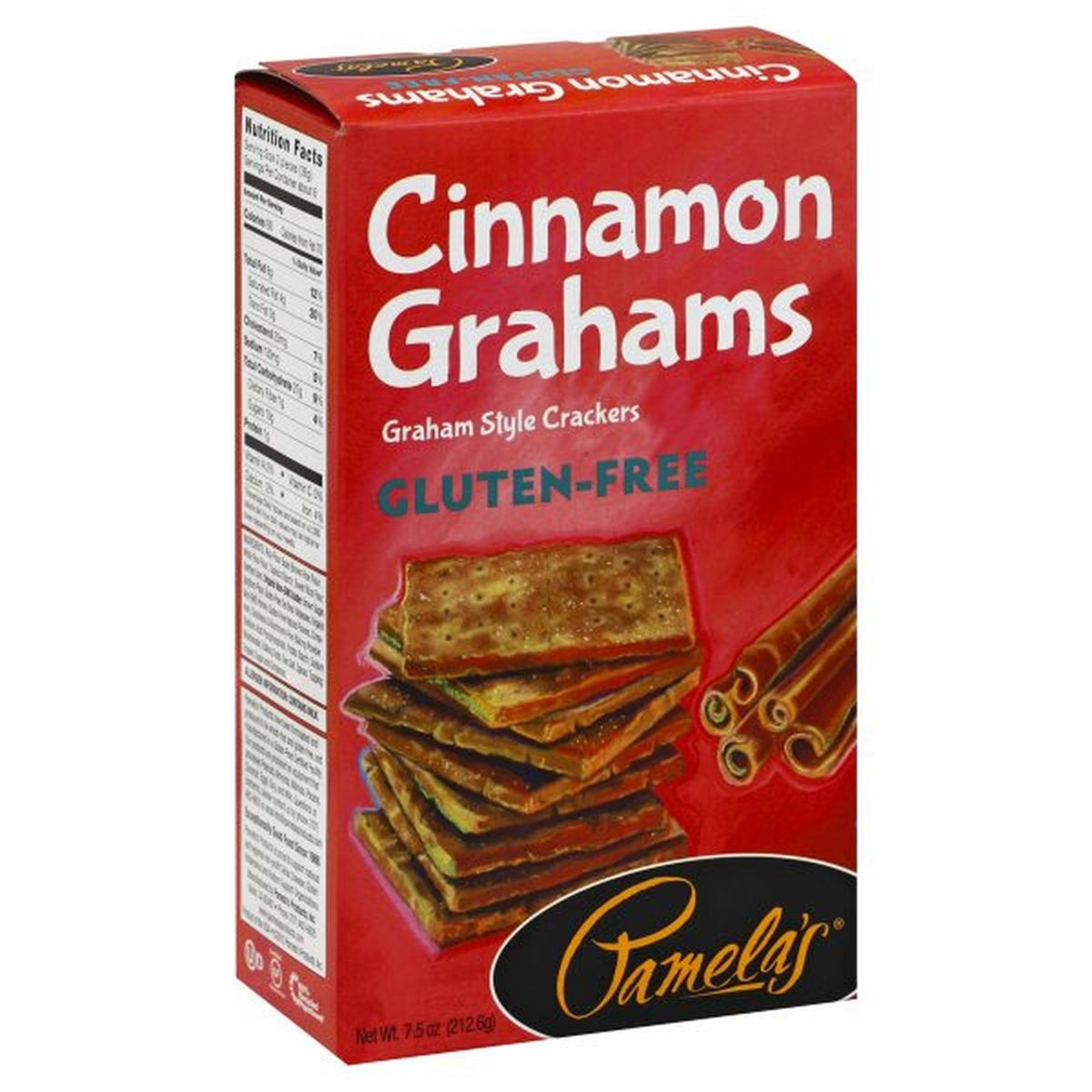 Calories in Pamela's Crackers, Graham Style, Cinnamon