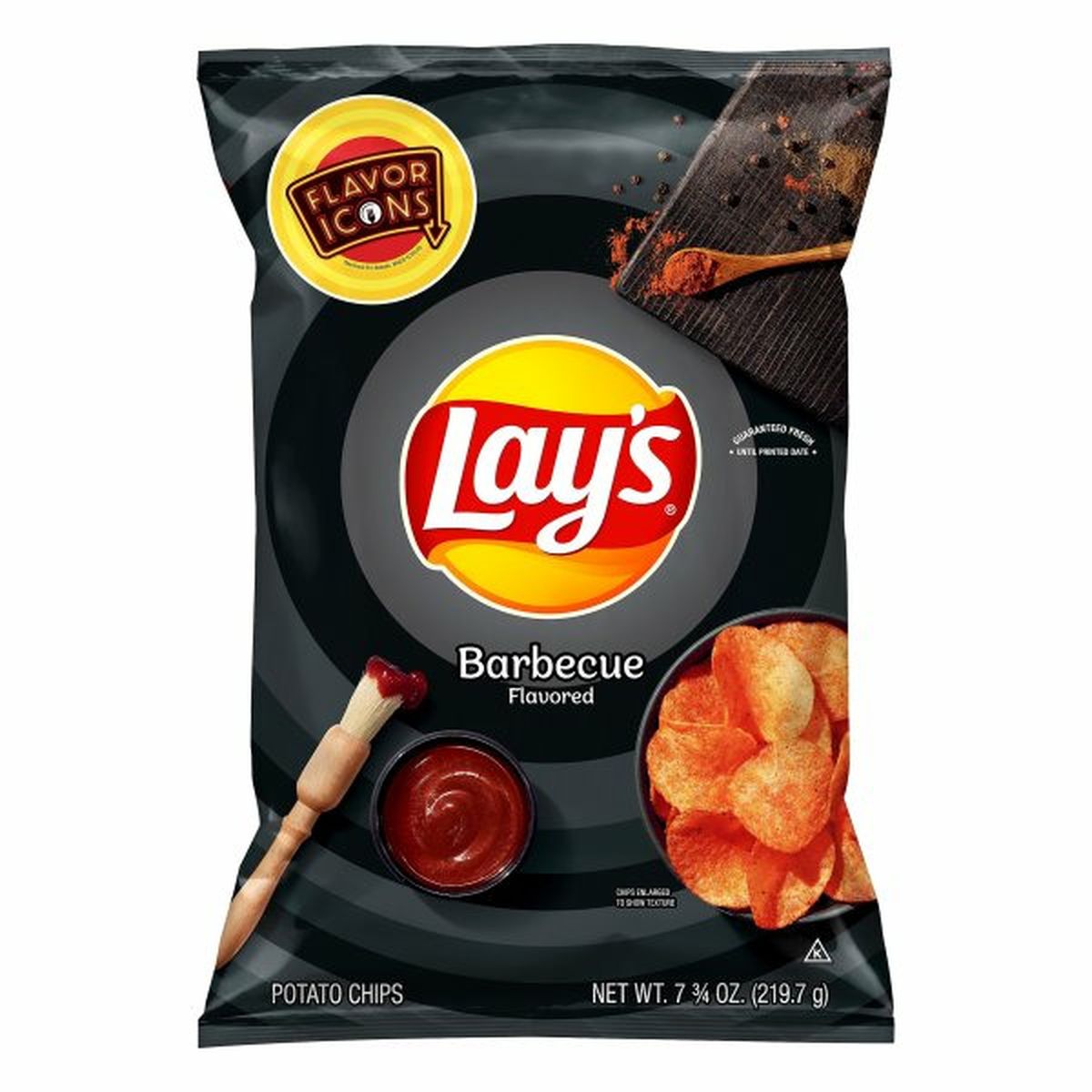 Calories in Lay's Potato Chips, Barbecue Flavored