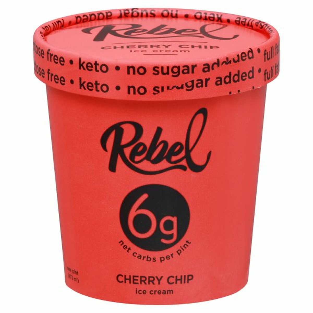 Calories in Rebel Ice Cream, Cherry Chip