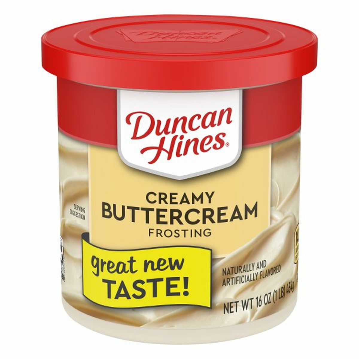 Calories in Duncan Hines Frosting, Buttercream, Creamy