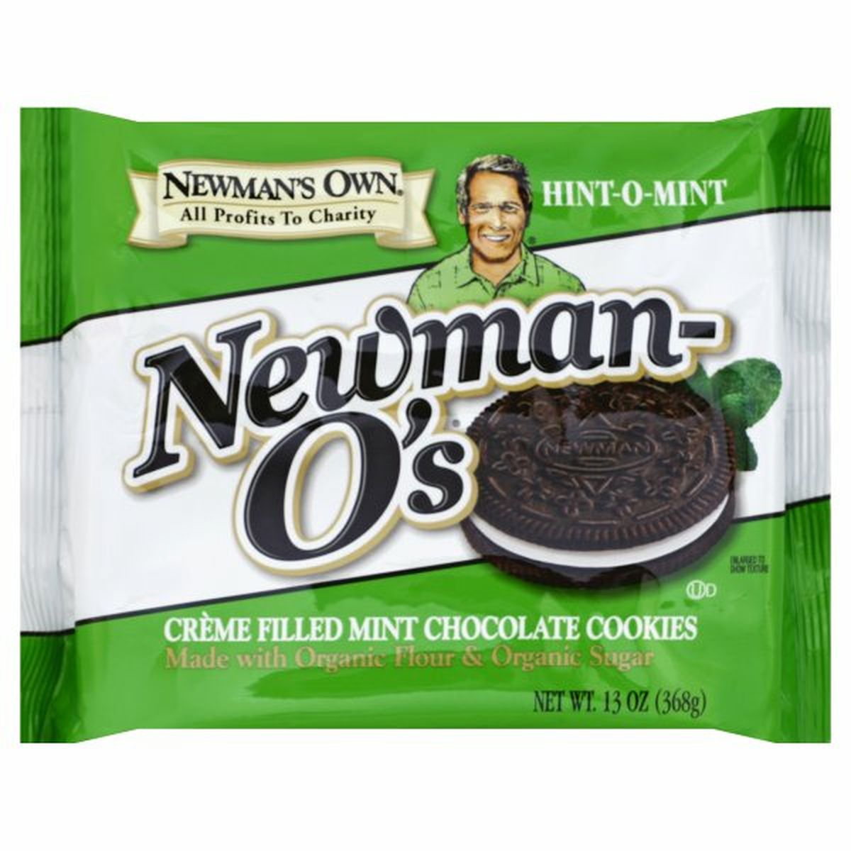 Calories in Newman's Own Newman-O's Cookies, Hint-O-Mint