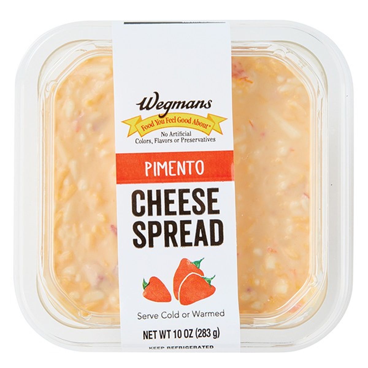Calories in Wegmans Pimento Cheese Spread