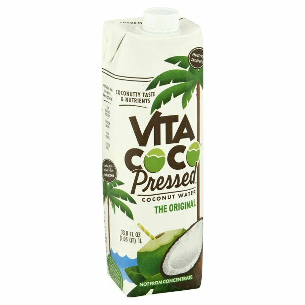 Calories in Vita Coco Coconut Water, The Original, Pressed