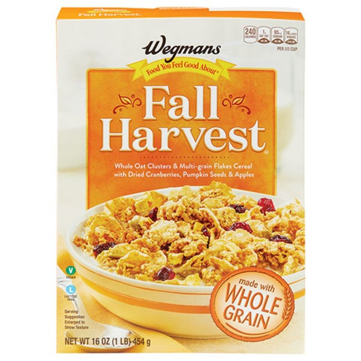 Calories in Wegmans Fall Harvest Cereal