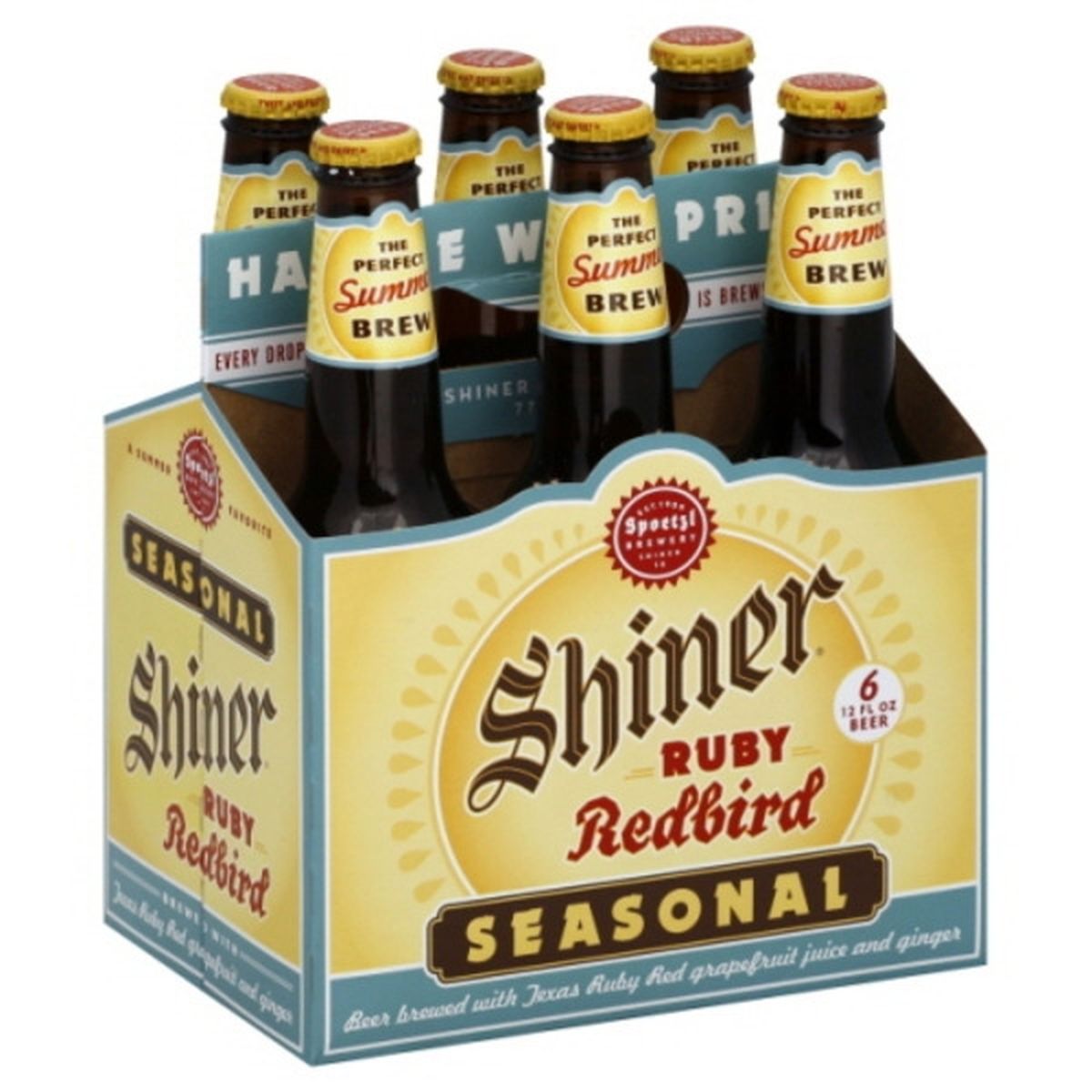 Calories in Shiner Seasonal Beer 6pk/12oz bottles