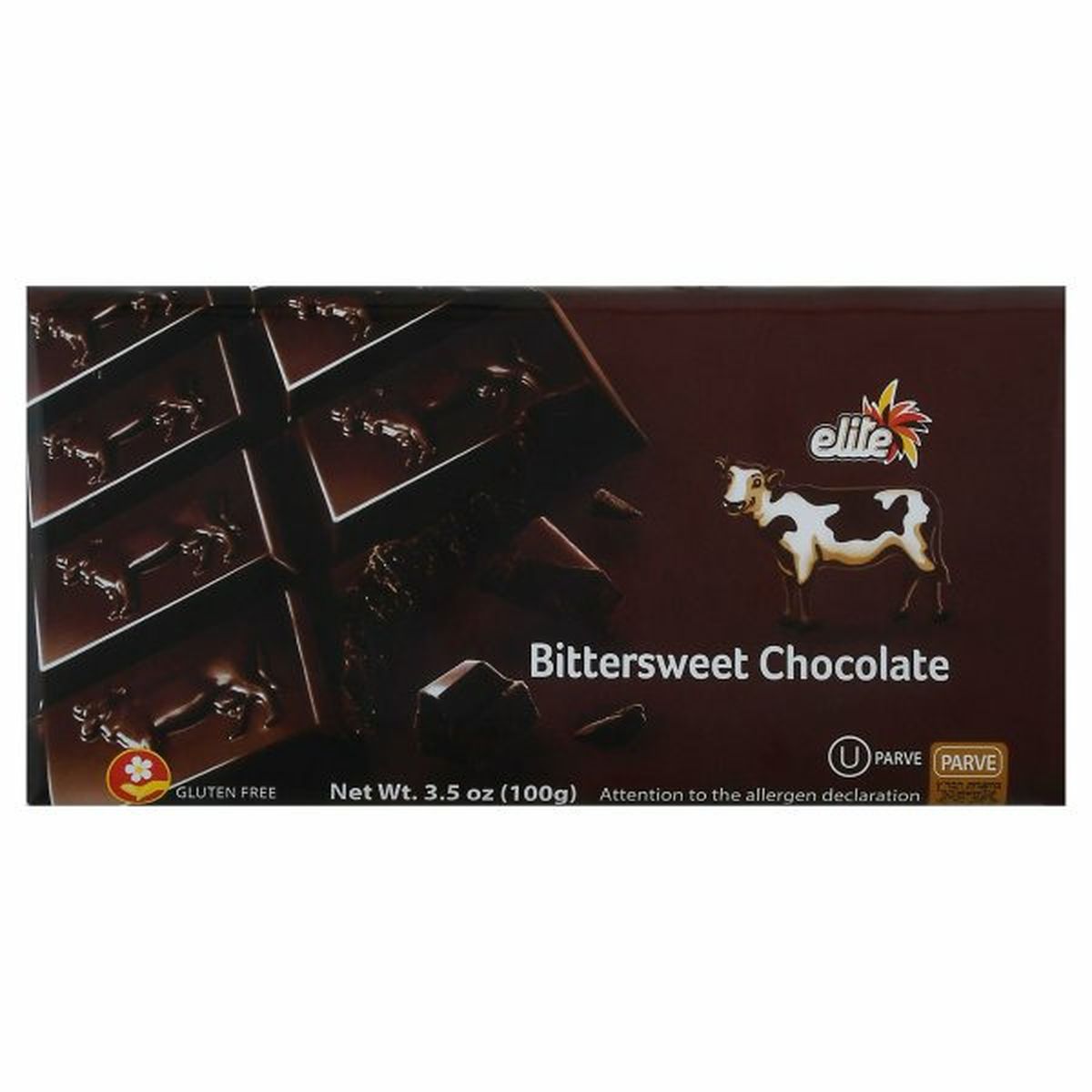 Calories in Elite Chocolate, Bittersweet