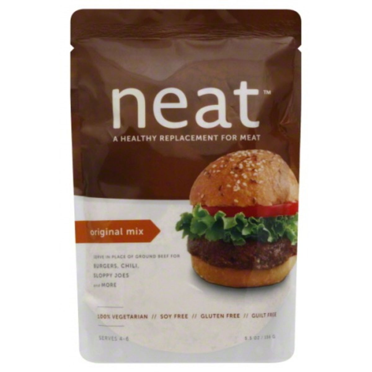 Calories in neat Replacement for Meat, Healthy, Original Mix