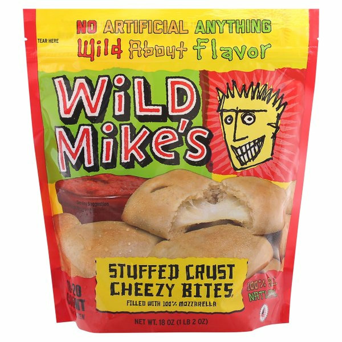 Calories in Wild Mikes Cheezy Bites, Stuffed Crust