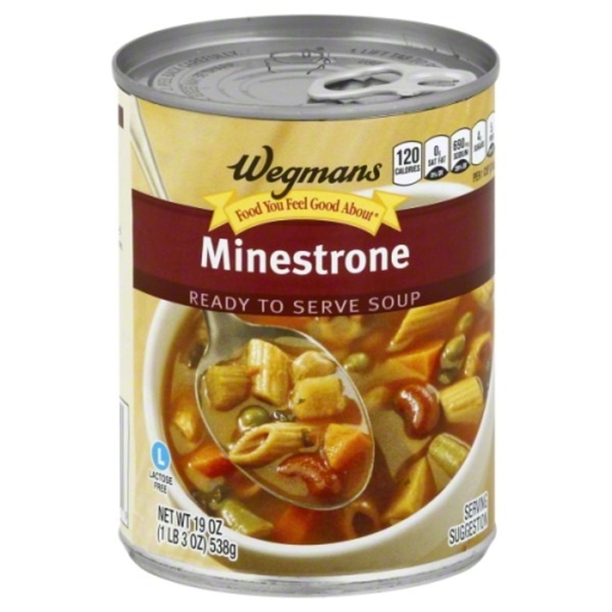 Calories in Wegmans Minestrone Soup