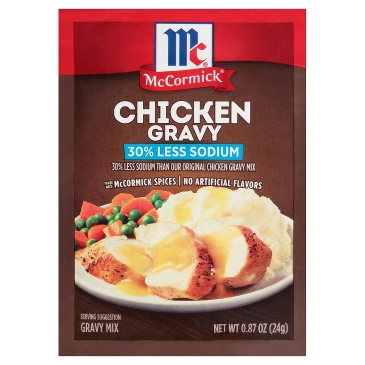 Calories in McCormicks  Gravy Mix, Chicken