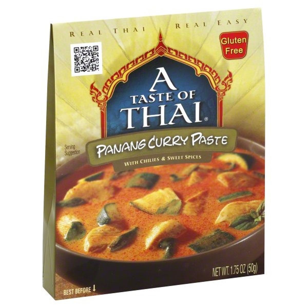 Calories in A Taste of Thai Panang Curry Paste