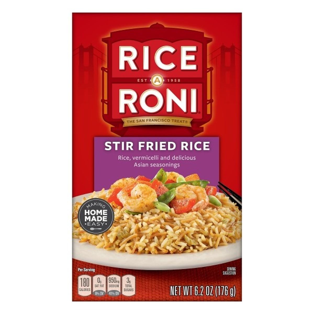 Calories in Rice-a-Roni Stir Fried Rice