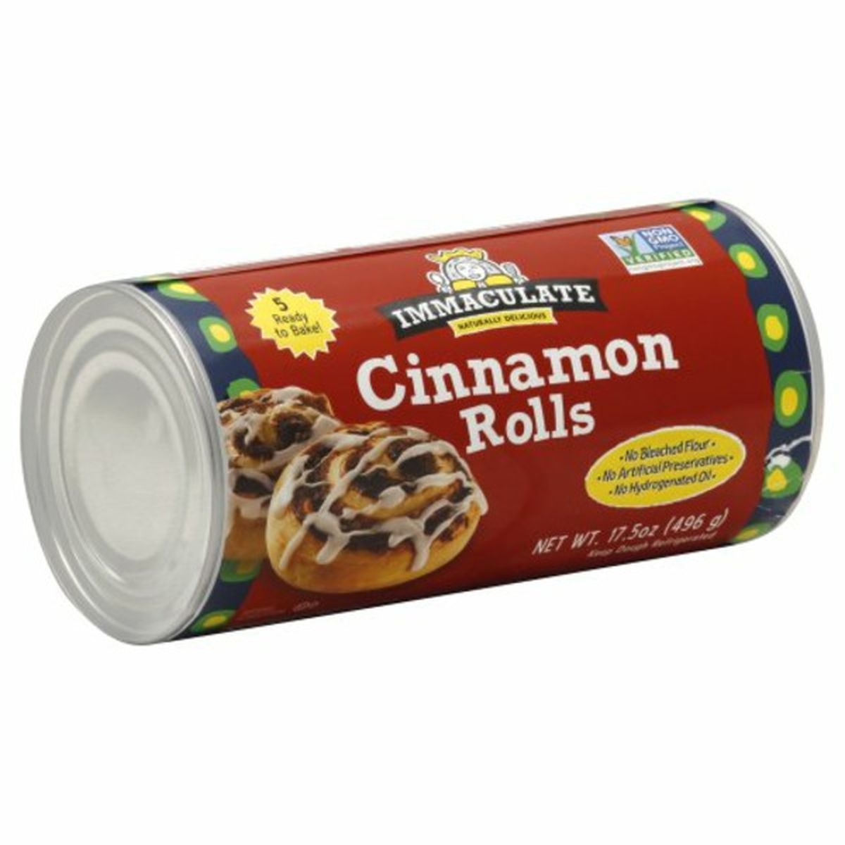 Calories in Immaculate Baking Cinnamon Rolls