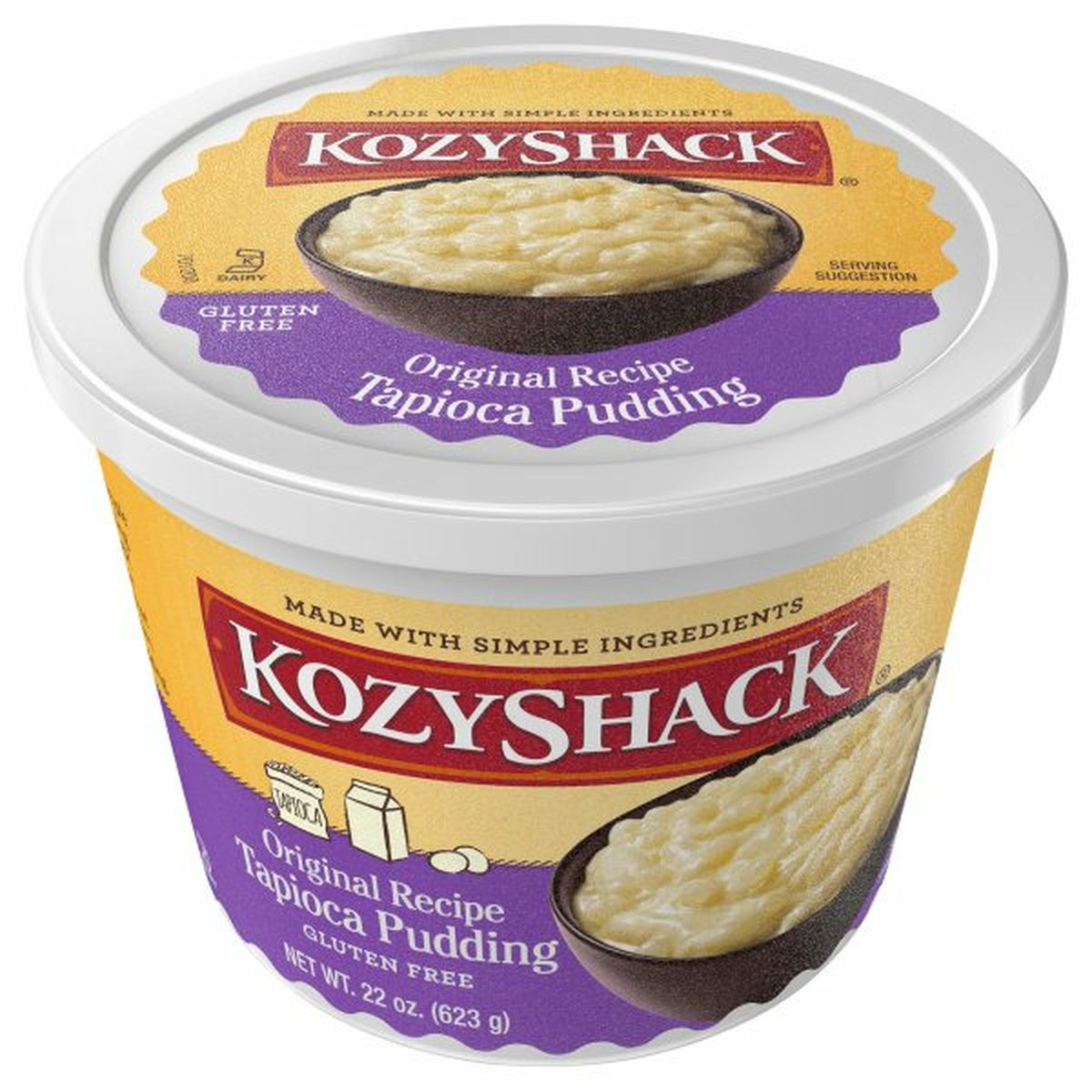 Calories in Kozy Shack Tapioca Pudding, Original Recipe