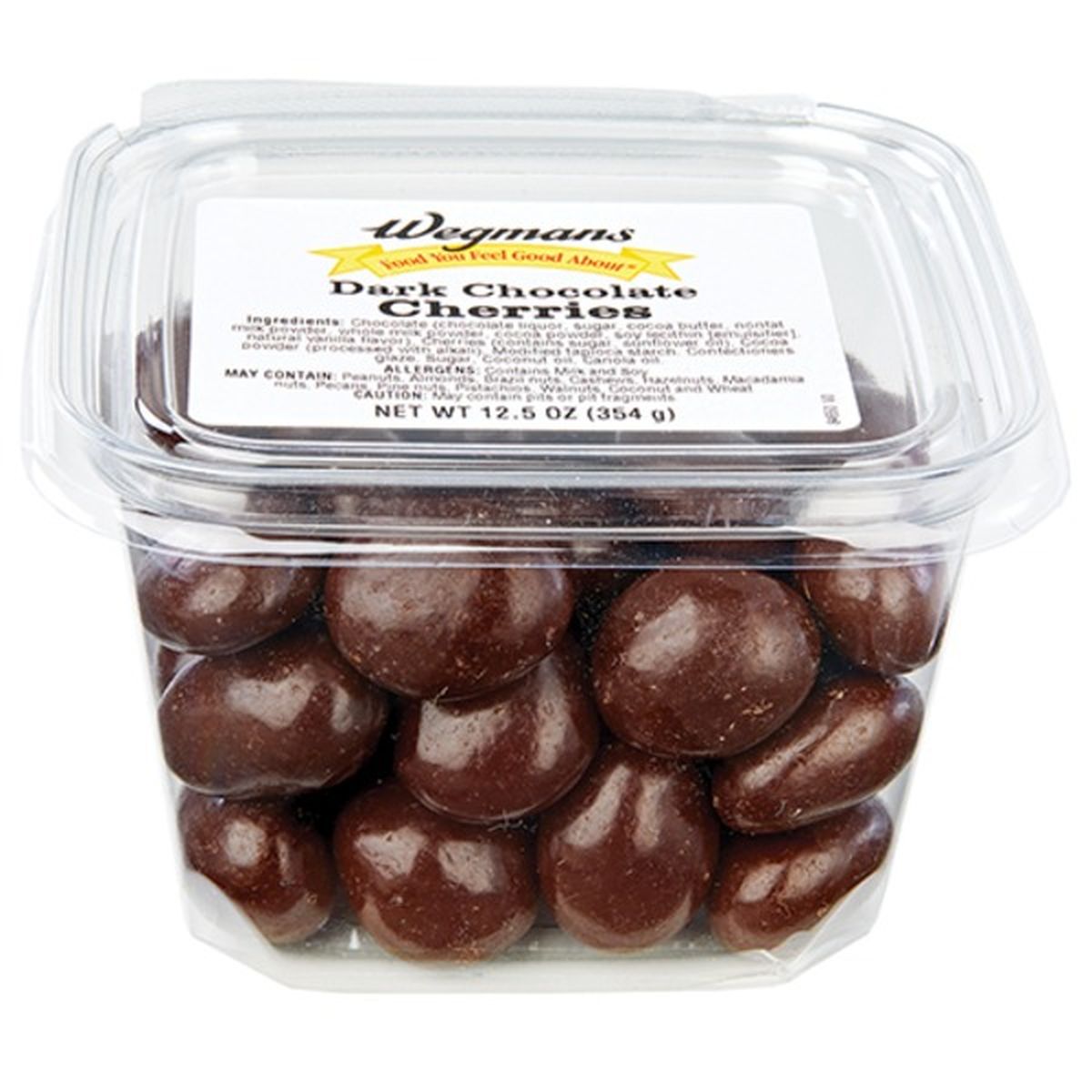 Calories in Wegmans Dark Chocolate Cherries