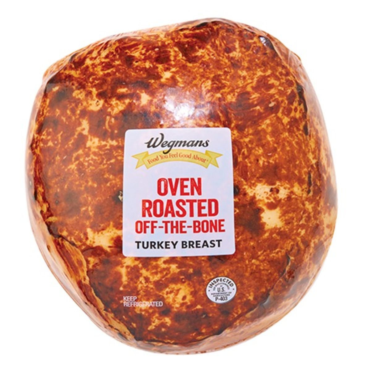 Calories in Wegmans Oven Roasted Off the Bone Turkey Breast