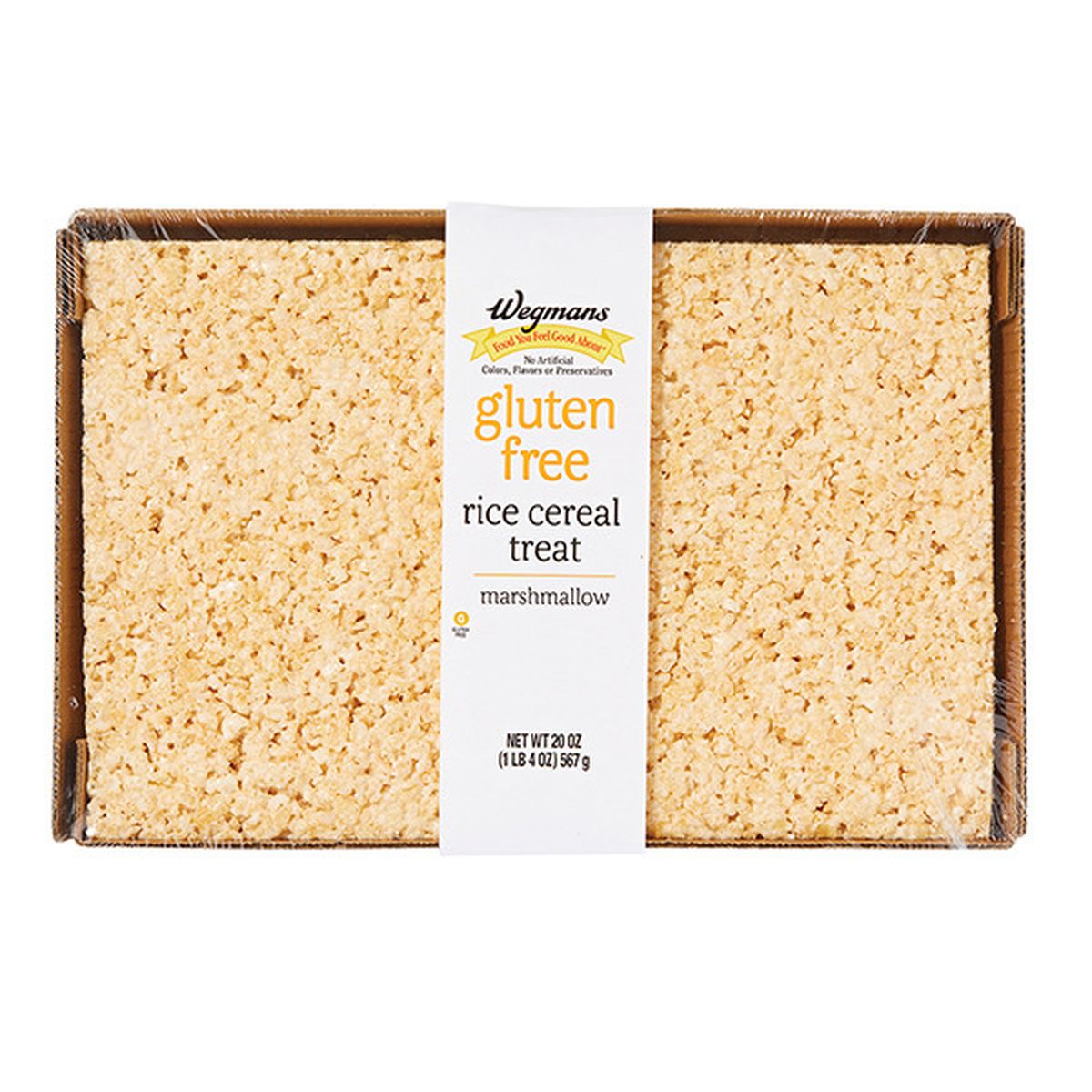 Calories in Wegmans Gluten Free Marshmallow Rice Cereal Treat