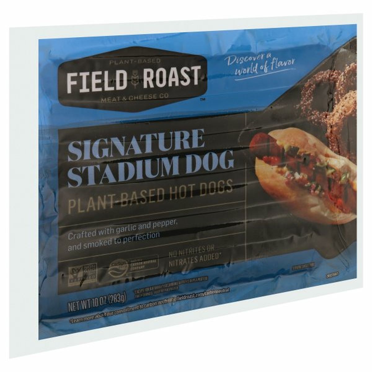 Calories in Field Roast Hot Dogs, Signature Stadium Dog, Plant-Based