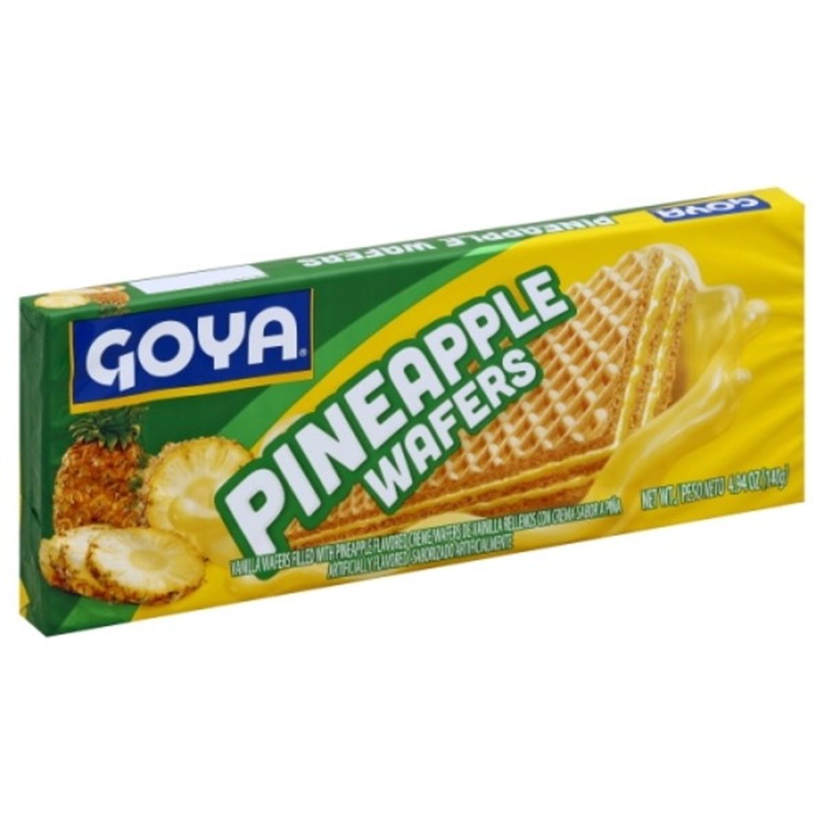 Calories in Goya Wafers, Pineapple