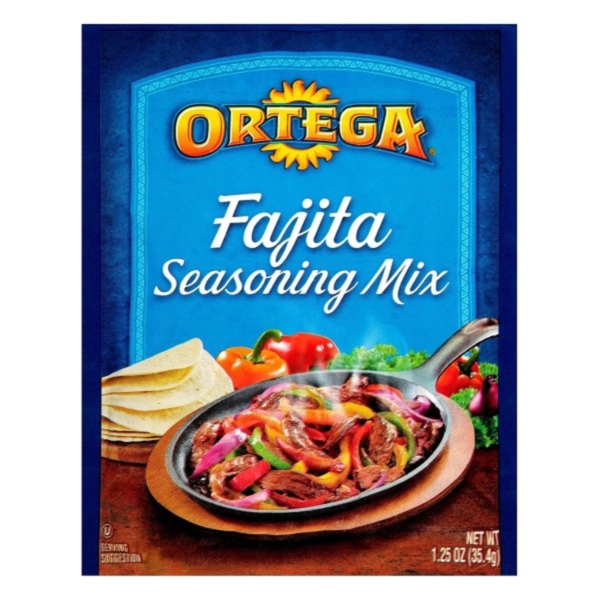 Calories in Ortega Fajita Seasoning Mix