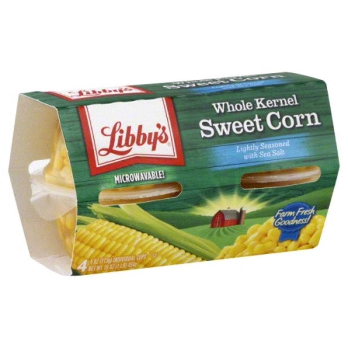 Calories in Libby's Corn, Sweet, Whole Kernel