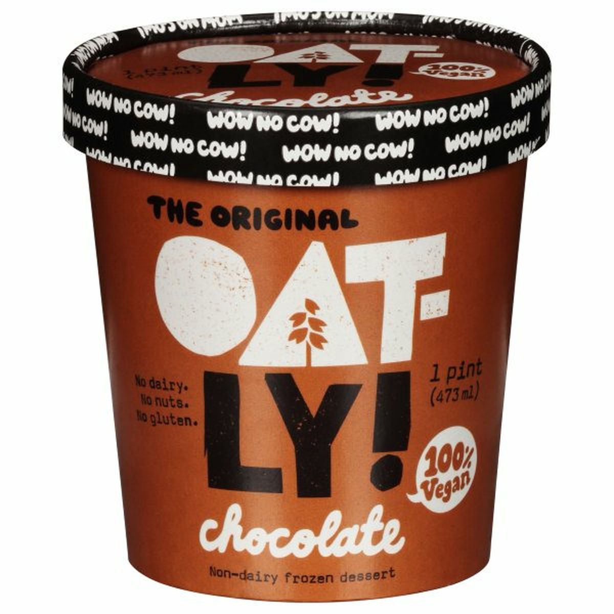 Calories in Oatly Frozen Dessert, Non-Dairy, Chocolate