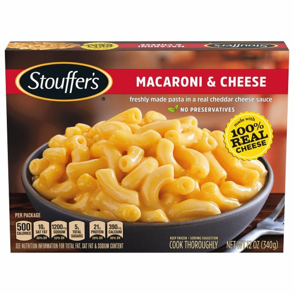 Calories in Stouffer's Macaroni & Cheese