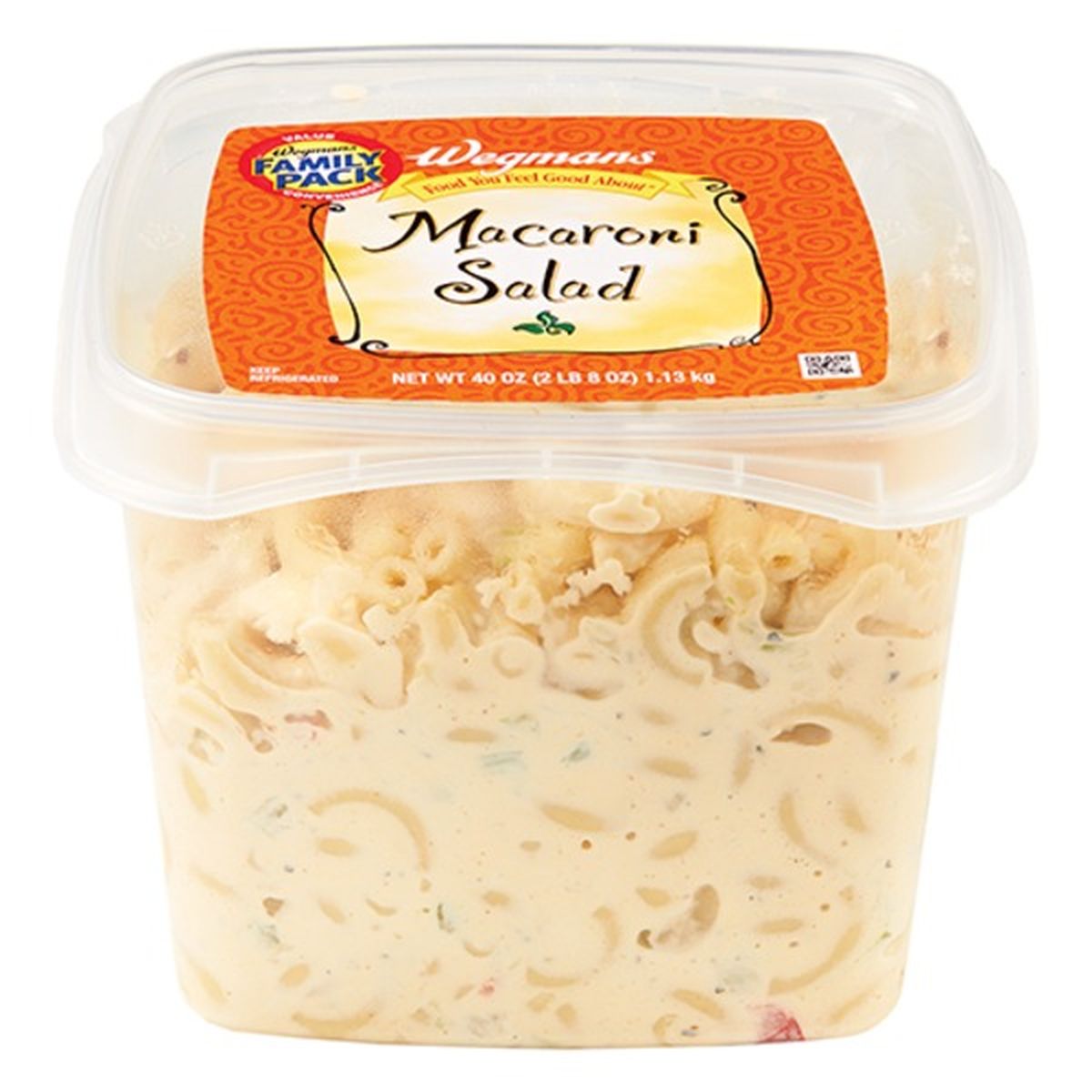 Calories in Wegmans Macaroni Salad, FAMILY PACK