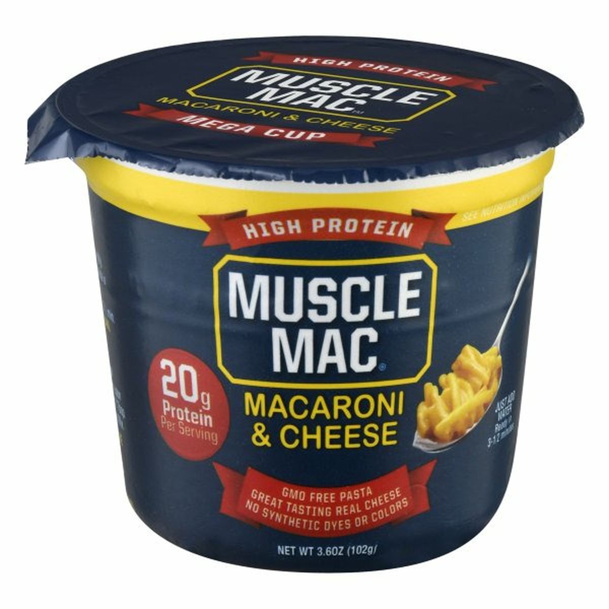 Calories in Muscle Mac Macaroni & Cheese, High Protein