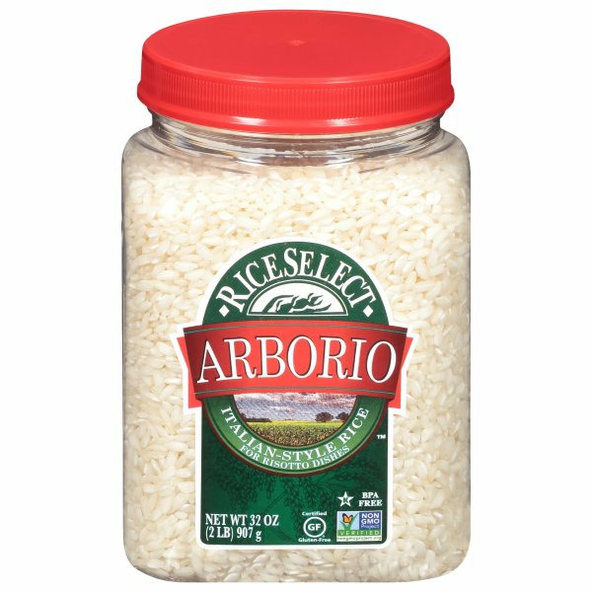 Calories in RiceSelect Rice, Arborio