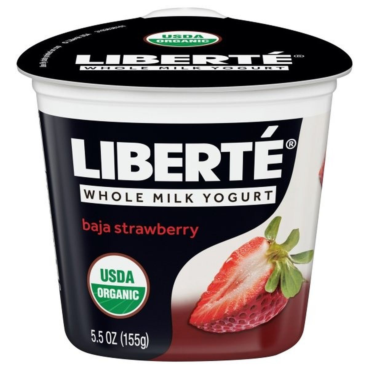 Calories in LibertÃ© Yogurt, Baja Strawberry, Whole Milk