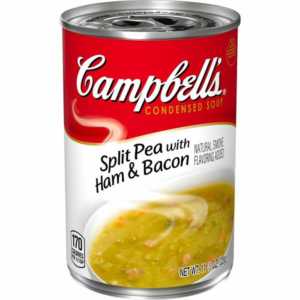 Calories in Campbell'ss Condensed Split Pea with Ham Soup