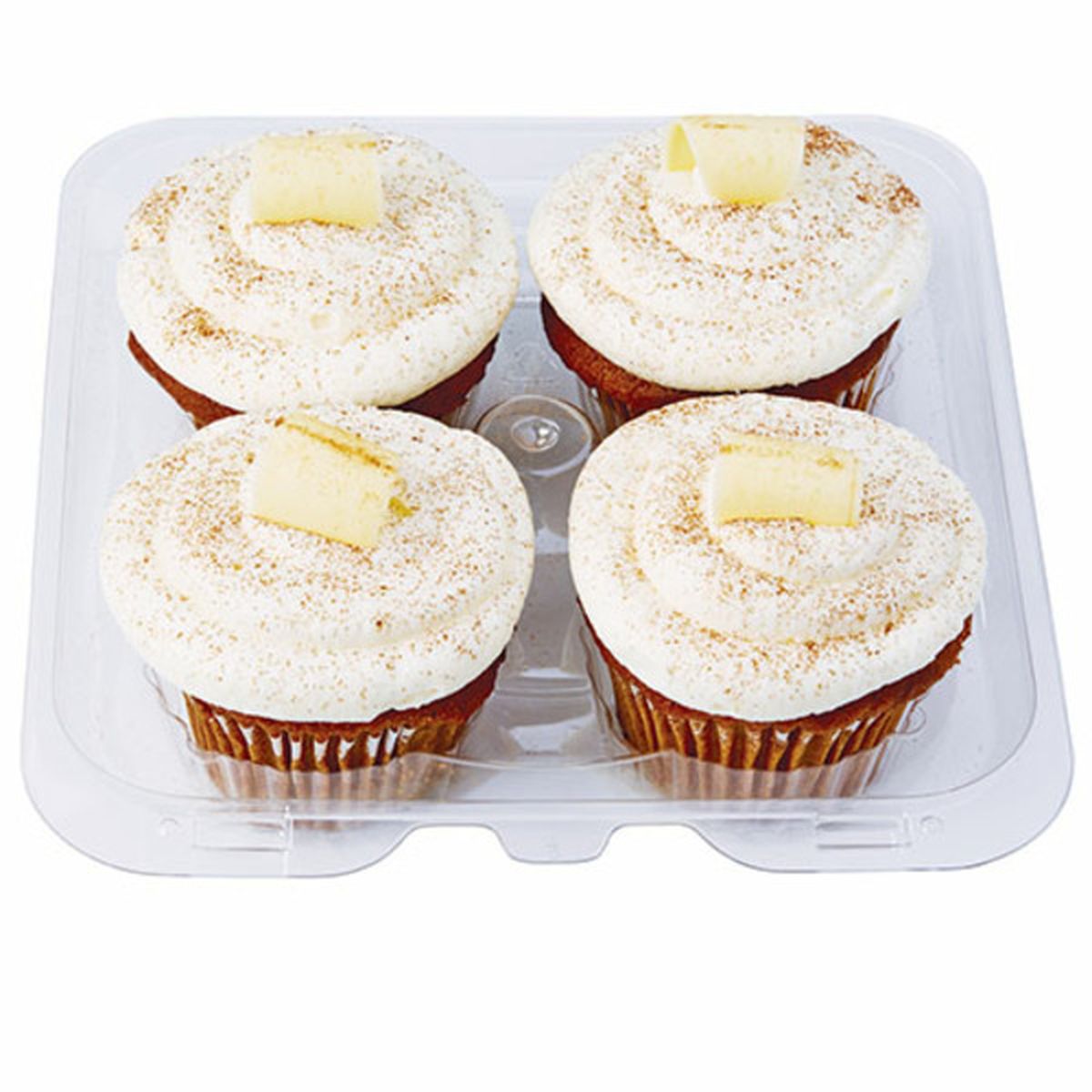 Calories in Wegmans Pumpkin Cupcakes with Cream Cheese Frosting, 4 Pack