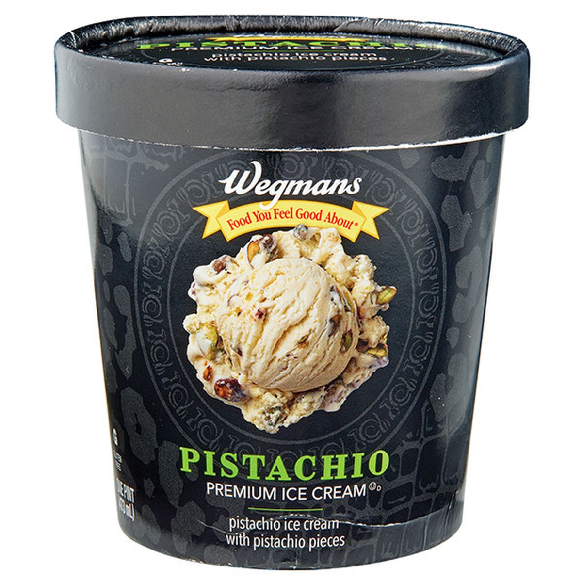 Calories in Wegmans Pistachio Premium Ice Cream