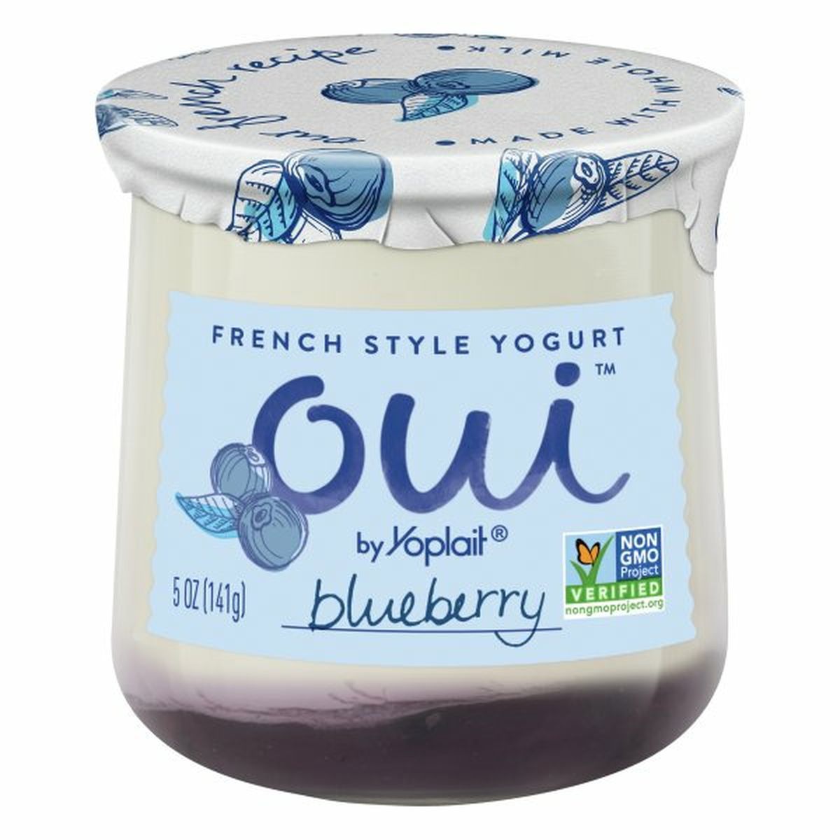 Calories in Oui Yogurt, French Style, Blueberry