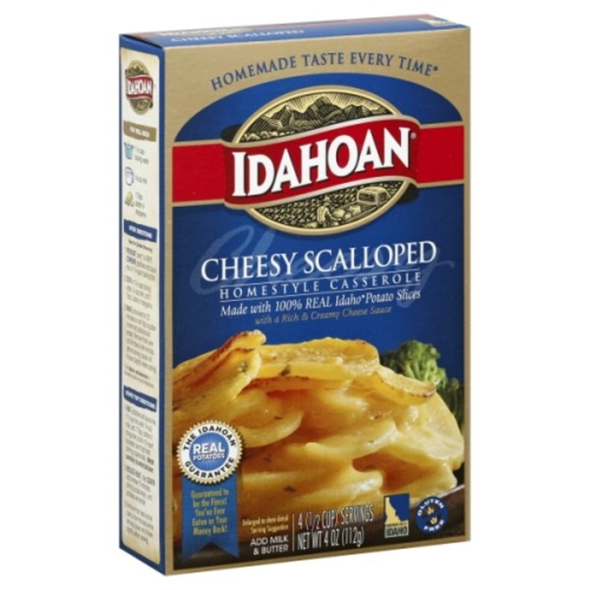 Calories in Idahoan Casserole, Homestyle, Cheesy Scalloped