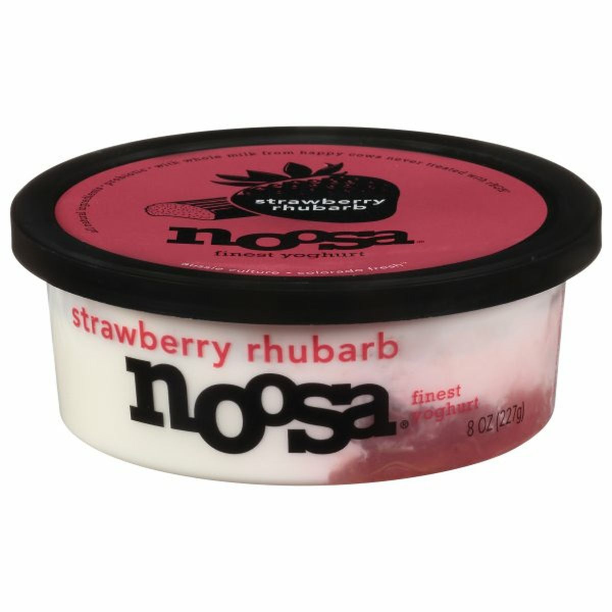 Calories in noosa Finest Yoghurt, Strawberry Rhubarb