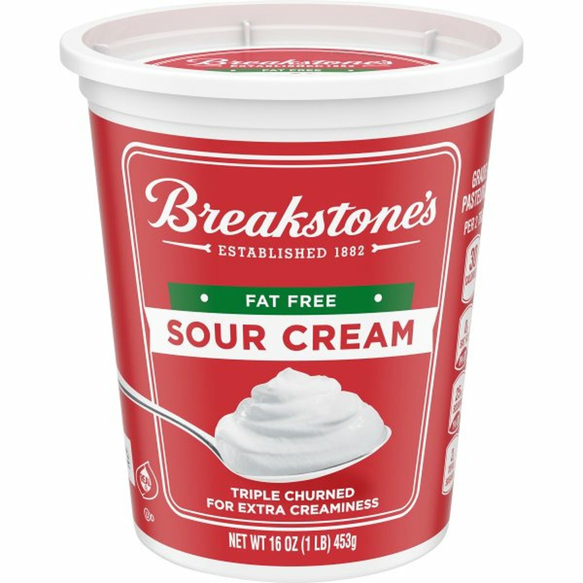 Calories in Breakstone'S Fat Free Sour Cream